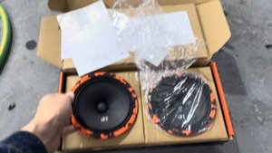 Замена динамиков в штатных местах Хендай акцент на динамики DL audio Gryphon Pro 165 NEO