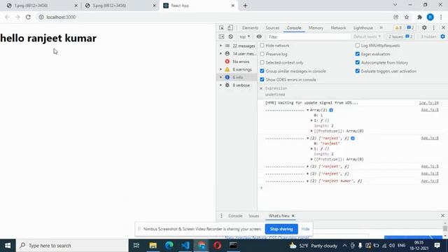 State Functional Component In React In Hindi | React Hooks Explained Functional Component With Stat смотреть онлайн