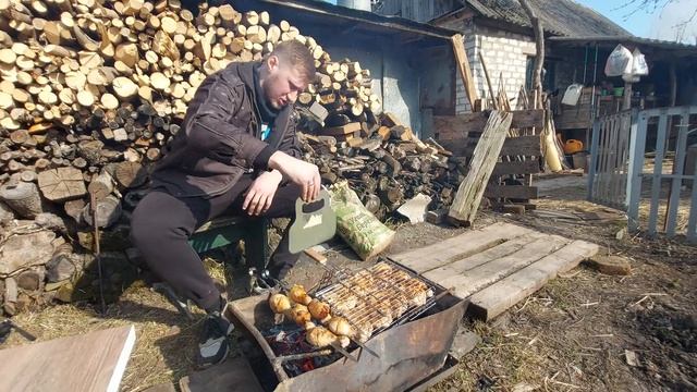 Шашлык из курицы | Как приготовить курицу | Маринад для курицы на мангале