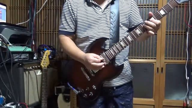 GIBSON SG TRIBUTE 60'sFUTURE / Badkey BabyBoo Booster &One Control Purple Plexifier смотреть онлайн