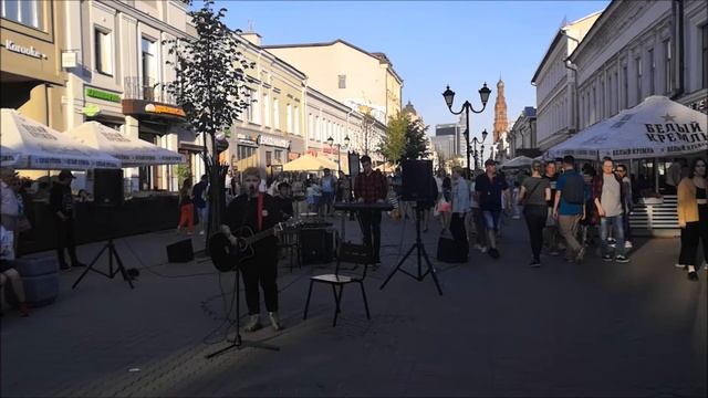 Уличные музыканты - Казань, ул Баумана