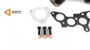 Выпускной коллектор 4-2-1 8 клапанный для а/м Лада Калина, Приора, Гранта, 2114