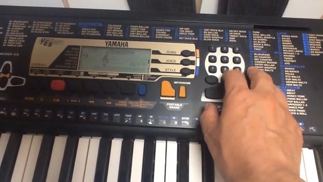 YAMAHA PSR-195 Midi Music Keyboard - 61 Key Piano - 1998 смотреть онлайн