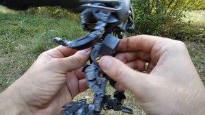 Робокоп 2 Кейн обзор, сборка и покраска RoboCop 2 Moderoid RoboCain Model Kit