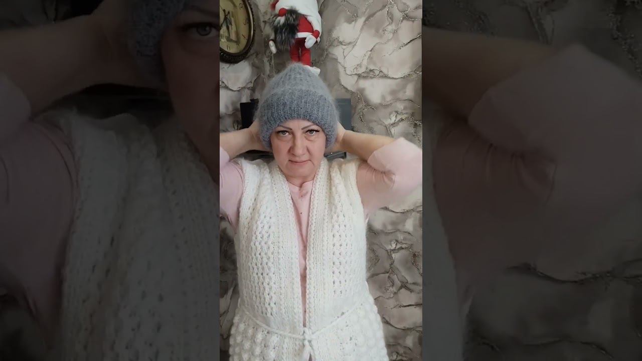Пуховые изделия из натурального козьего пуха, ручной работы.