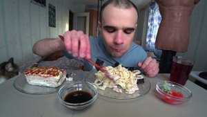 МУКБАНГ НАРЕЗКИ ЛУЧШЕЕ - СУШИ ТОРТ С КУРИЦЕЙ / РОЛЛЫ / ПАСТА / Mukbang EATING / АСМР 27. 11. 2023