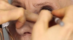 Макияж 60+. Возрастной вечерний макияж. Смоки для возрастной клиентки.