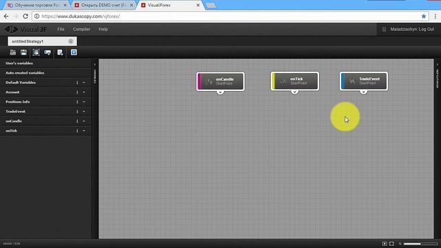 Автоматизация работы на Форекс. Конструктор стратегий Visual JForex