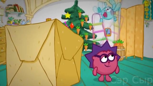 крош пытается не упасть с лестницы 5 минут смотреть онлайн