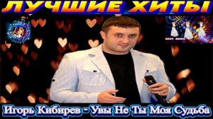 ИГОРЬ КИБИРЕВ. УВЫ НЕ ТЫ МОЯ СУДЬБА. BEST 2024.