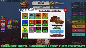 How To Get Turkey Buddy in UGC Don't Move (ROBLOX FREE LIMITED UGC ITEMS)