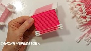 Перед вами:ВАТНЫЕ ПАЛОЧКИ и ГОРЯЧИЙ КЛЕЙ.!СОГЛАСИТЕСЬ,это-НАСТОЯЩАЯ КРАСОТА на Новый год DIY декор