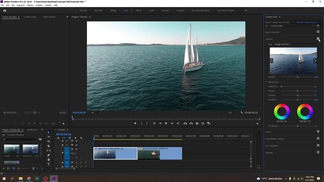 Orange & Teal Luts for Adobe Premiere Pro 2022 [Free Preset] смотреть онлайн