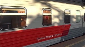 ЛЕНИНГРАДСКИЙ ВОКЗАЛ в МОСКВЕ.САПСАН.THE FIRST STATION IN MOSCOW IS LENINGRADSKY.