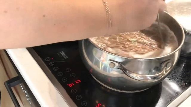 Гречневая лапша (СОБА) с говядиной,овощами и соусом Терияки