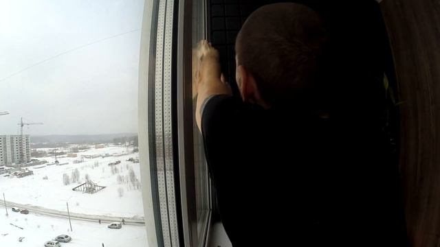 Установил ЖАЛЮЗИ на ЛОДЖИЮ мечты. №7 смотреть онлайн