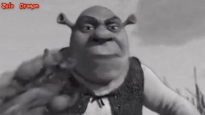 Шрек на протяжении минуты говорит «Точка,абзац, бай-бай» под разные эффекты