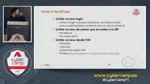World of Wordpress (Manuel Camacho) EP12 - CyberCamp 2017