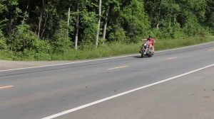 Boss Hoss 502 Burnout #1