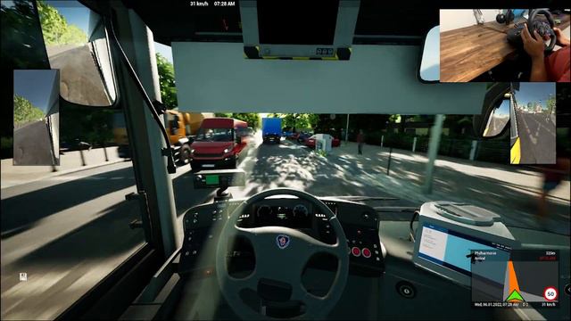 The Bus -1.10 Beta Gameplay | Logitech G29