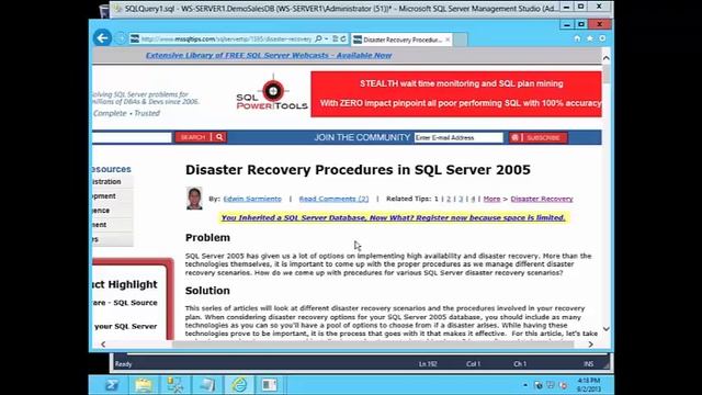 SQL Server Database Recovery Techniques 54