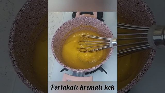Апельсиновый пирог с апельсиновым кремом