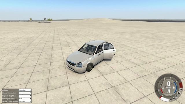 Анти-ТЕСТ.драйв LADA Priora (BeamNG.drive) смотреть онлайн