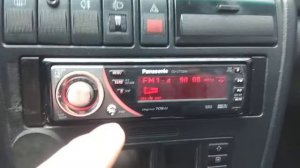 panasonic cq-c7703w настройка радио