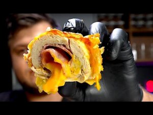 АСМР / МУКБАНГ КУРИННО СЫРНАЯ КОТЛЕТА (Кордон блю) КАРТОФЕЛЬНАЯ ПИЦЦА
