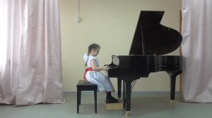 Горбунова Валерия 1кл. Б. Берлин «Марширующие поросята» К. Гурлитт «Новелетта»