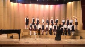 А. Висков « Воробушек летит» новогодняя колядка из цикла « Три старинные обрядовые песни»