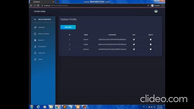 Admin dashboard for Lab & Test using PHP  MySQL #sql #programmers #php #adminpanel #webdevelopment