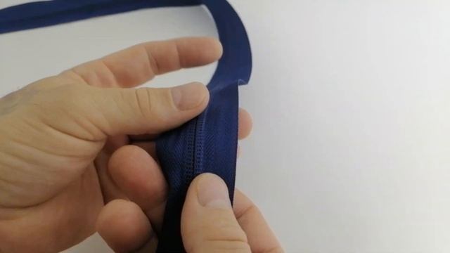 Молния спиральная, №8, в синей расцветке смотреть онлайн