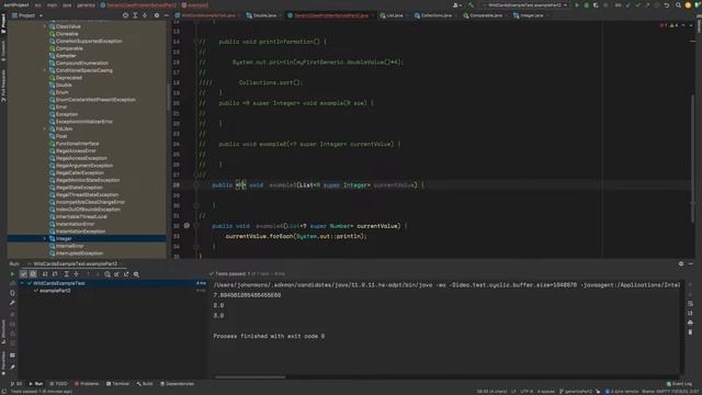 Cómo utilizar Lower Bounded Wildcards en Java con ejemplos смотреть онлайн