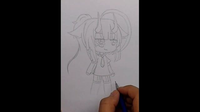 How to draw gacha life