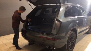 Электрический фаркоп на Audi Q7 4M