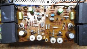 Бриг 001 Блок УМ Заміна конденсаторів, транзисторів, резисторів.