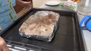 Пангасиус с мексиканской смесью!/ Легкий и вкусный ужин!/