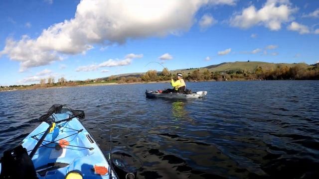 Kayak Fishing for Lightning Trout (Quarry Lake) ft Ish with Fish & DHF смотреть онлайн