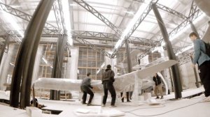 Изделие из пенопласта для выставки на ВДНХ #PаndаPlаst🐼