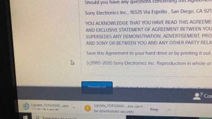 How to update Sony Action Cam (FDR-X3000) firmware.