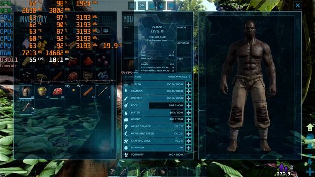 I5 4460 + 1060 3gb | ARK: Survival Evolved | Benchmark смотреть онлайн