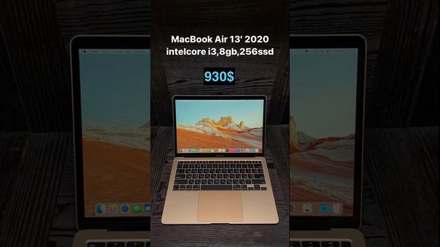 Macbook Air 13' 2020 | Intelcore i3, 8gb, 256ssd