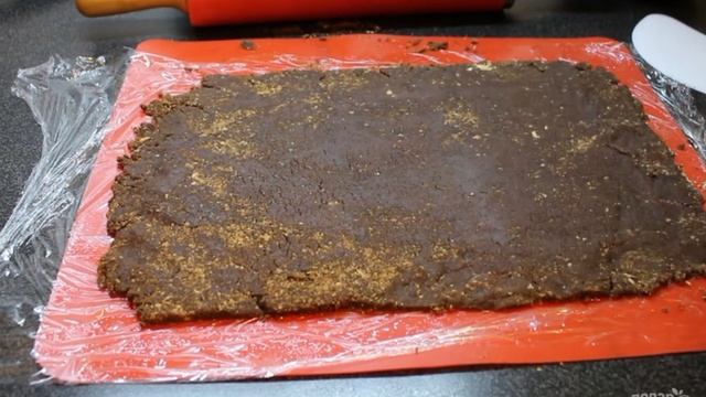 Рулет Брауни без выпечки