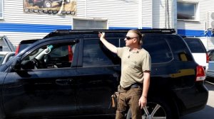 Новинка! Багажник на Toyota Land Cruiser 200 из алюминия.