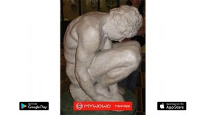 Эрмитаж «Скорчившийся Мальчик» Микеланджело, Зал 230 Санкт Петербург Audioguida MyWoWo Trav