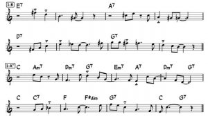 I got Rhythm  - Easy Solo Example for Tenor Sax