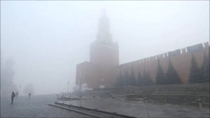 Куранты на Спасской башне. "Славься"