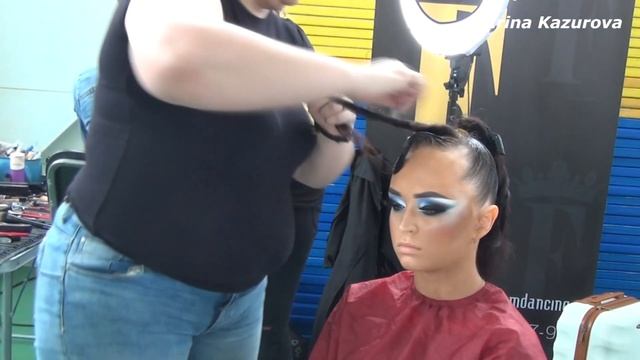 How to make a hairstyle for ballroom dancing смотреть онлайн