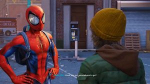 Ultimate Spidey Helps Out Yuri | Spider-Man Remastered Mod PC